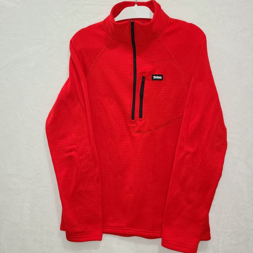 Teton Gravity Research TGR Men’s Polartec Grid Fleece 1/4 Zip Pullover Size M